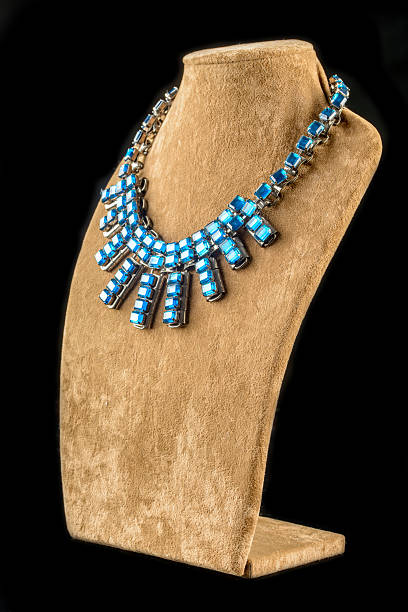 istock necklace on a black background 502351532