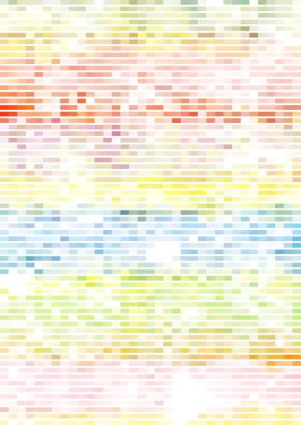 Vector illustration of colorful mosaic pattern background