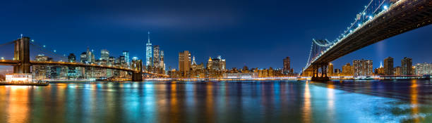 Night panorama with the 