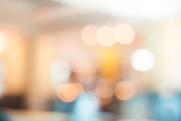 istock Blur background at restaurant with vintage tone 502353192