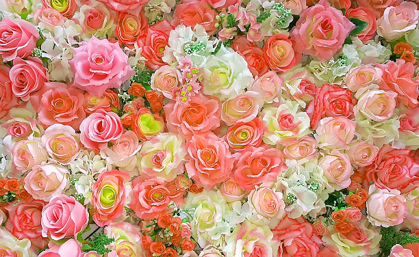istock Bouquet of red roses, decorated 502353596