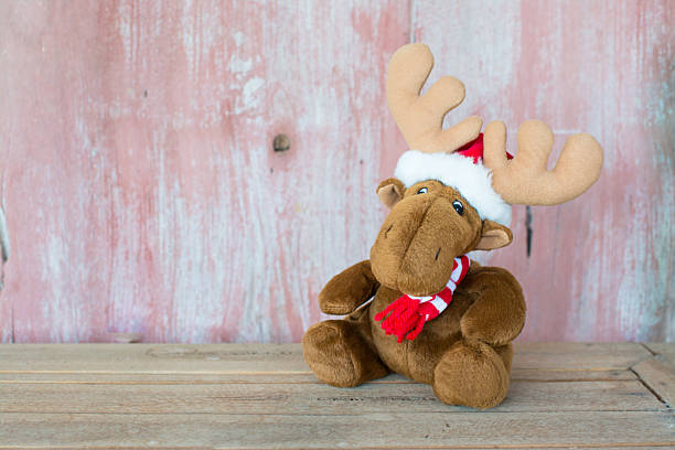 istock reindeer vintage for christmas backround 502354398