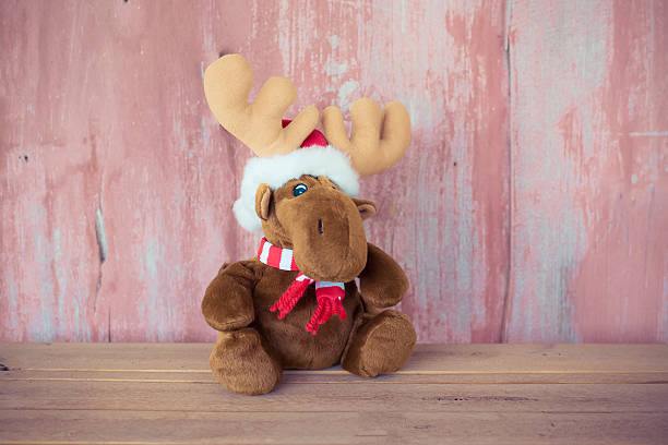 istock reindeer vintage for christmas backround 502354650