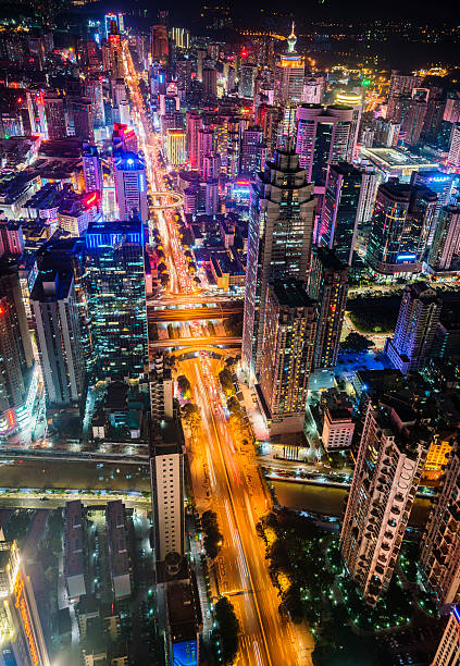 istock Modern City at Dusk,shenzhen 502361670