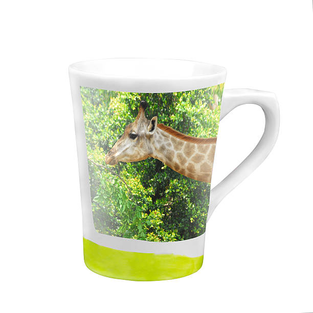 Mug Of Tea Or Coffee with photo screen