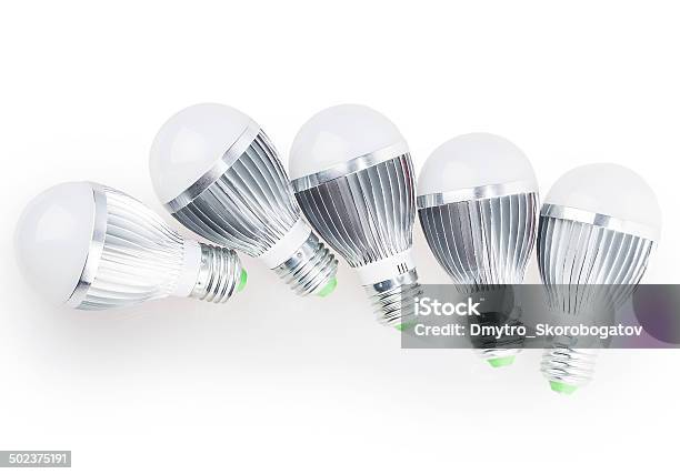 Led Lamp Light Bulb Stock Photo - Download Image Now - Aluminum, Bright, Cable