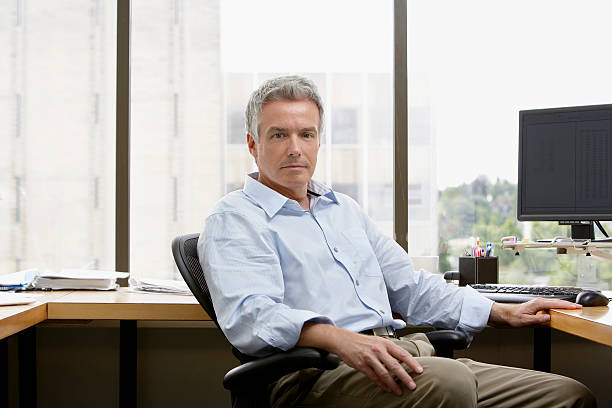 istock Businessman Sitting In Office 502375761