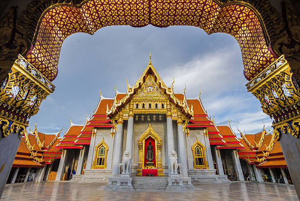 istock Thai Temple Wat Benchamabophit in Bangkok, Thailand 502376141