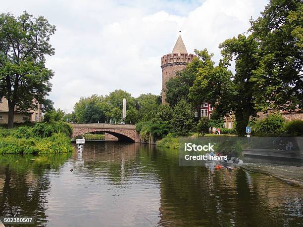 Brick Town Wall Tower Stock Photo - Download Image Now - Activity, Adventure, Brandenburg An Der Havel