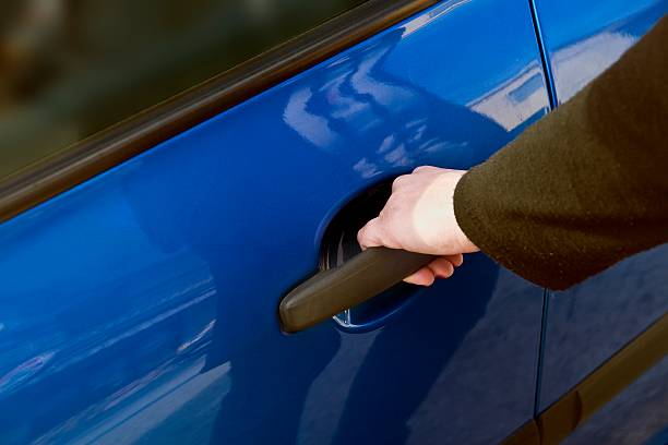 istock Opening door of a car 502381191