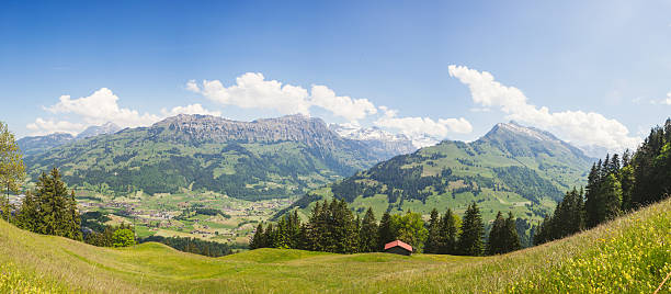 istock Beautiful Swiss Mountains in Frutigen 502386820