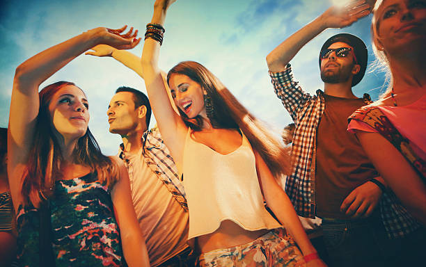 istock Young people having fun at concert. 502389586