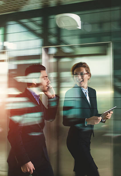 istock Walking business people 502390148