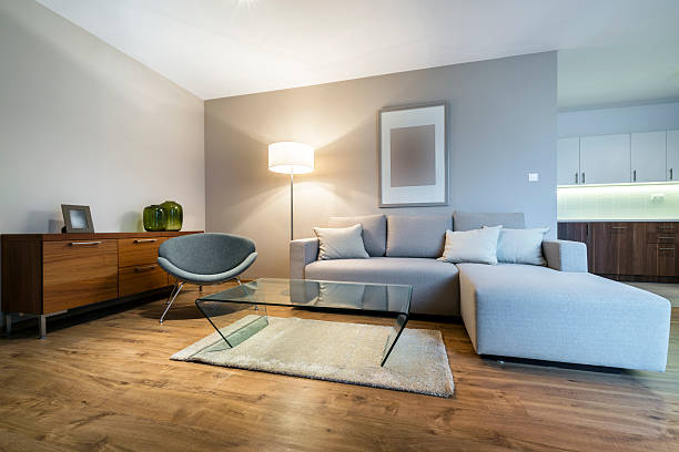 istock Modern living room design 502390248