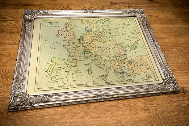 istock Framed Map of Europe 502390458