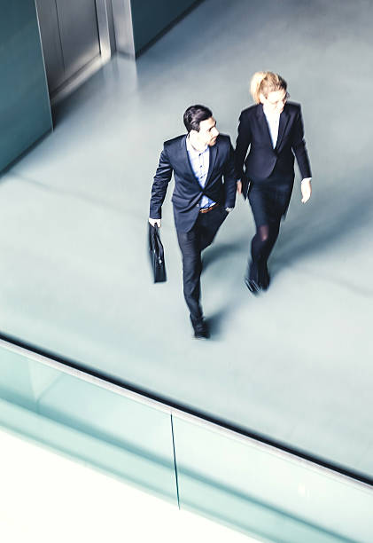 istock Walking business people 502391298