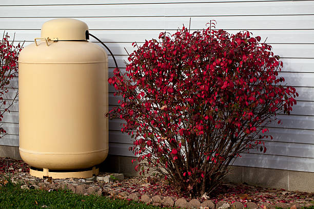 Home Propane Tank Home Propane Tank propane stock pictures, royalty-free photos & images