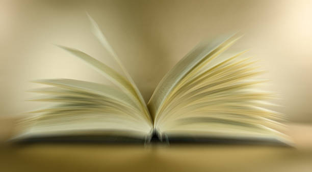 istock Pages of Open Book onGold With Zoom Effect Applied 502411424