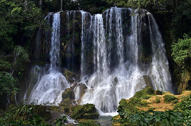 istock El Nicho waterfall in Scambray mountains 502411694