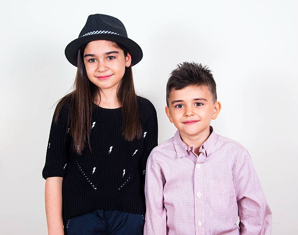 istock happy brother and sister 502413624