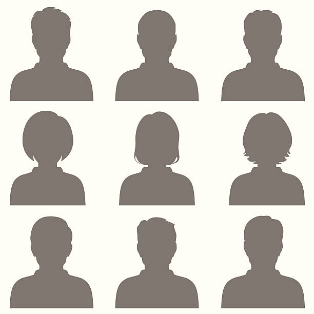 avatar - kontur fotos stock-grafiken, -clipart, -cartoons und -symbole
