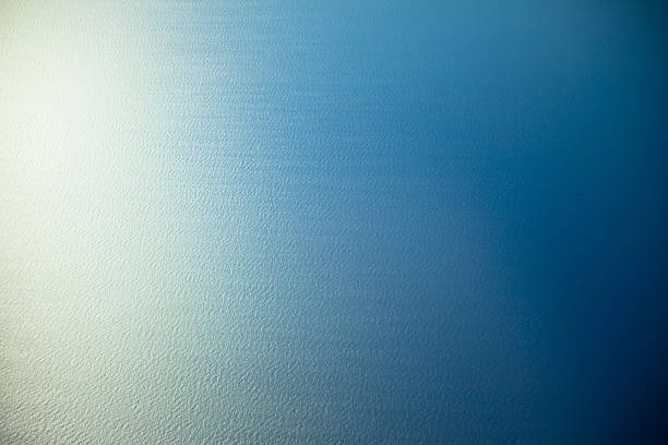 View of the ocean from the sky