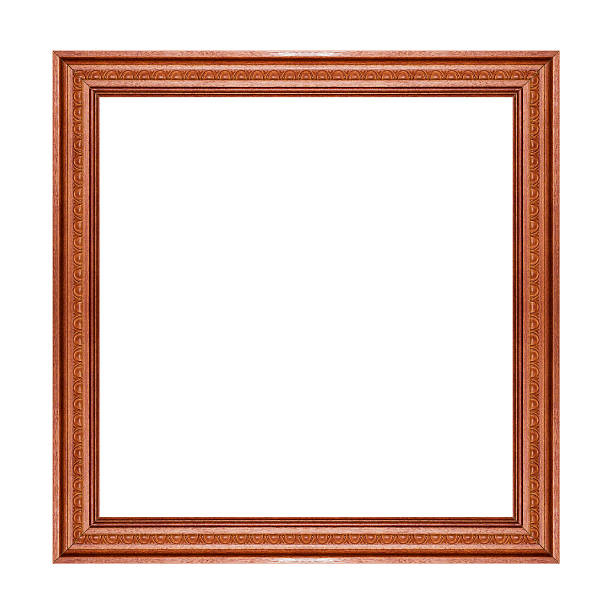 istock Antique frame isolated on the white background 502418777