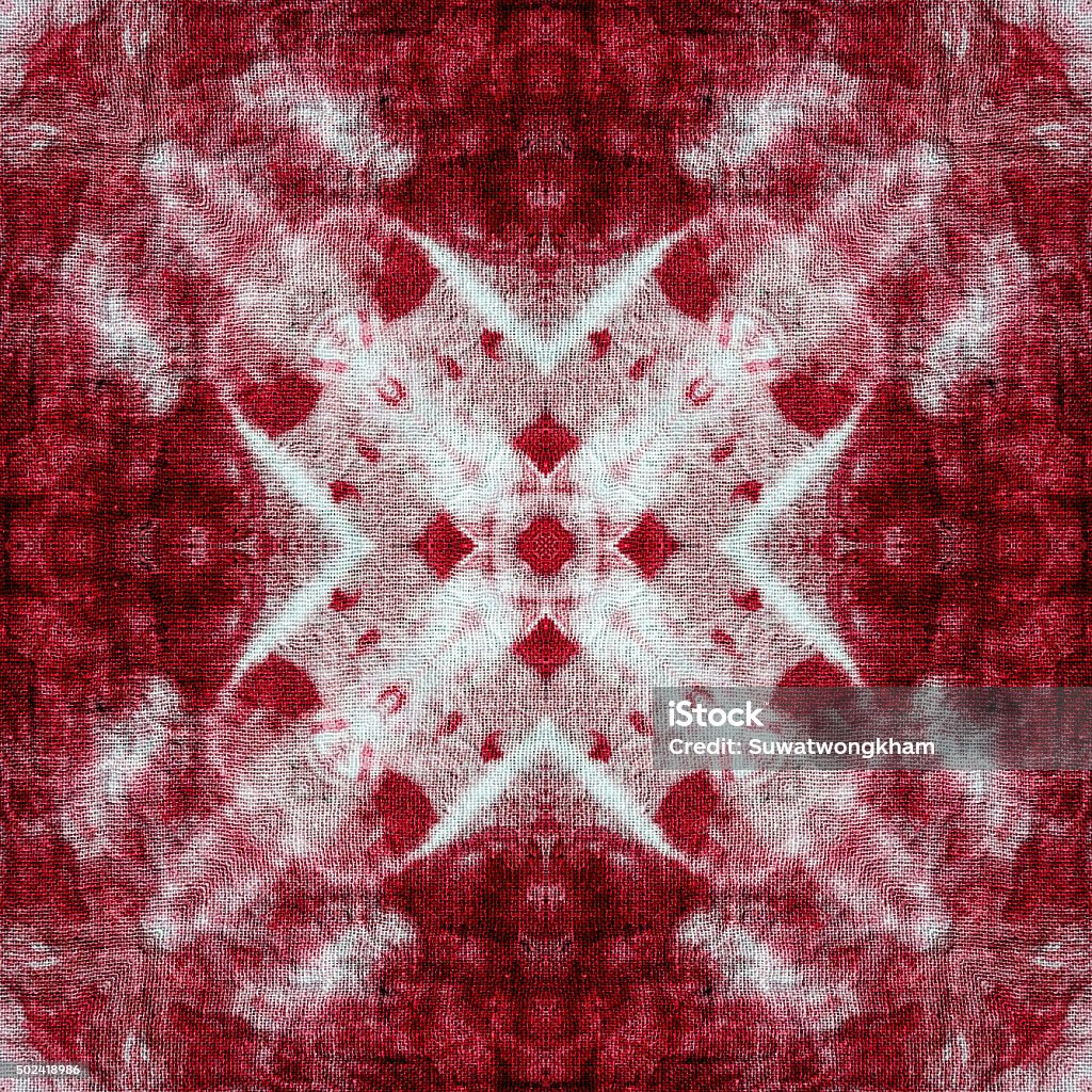 Background of Thai style fabric pattern 2015 Stock Photo