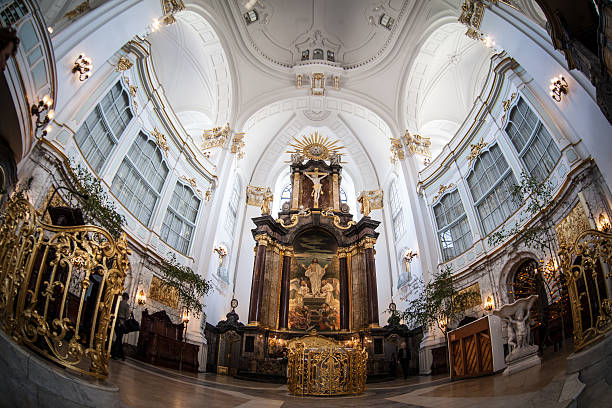 istock St.Michael's church in Hamburg 502419206