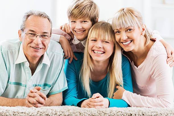 istock Smiling family. 502421195