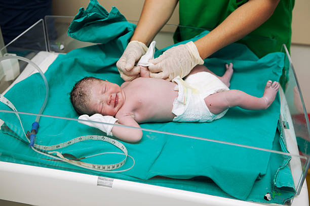 istock newborn first medical exam 502422077