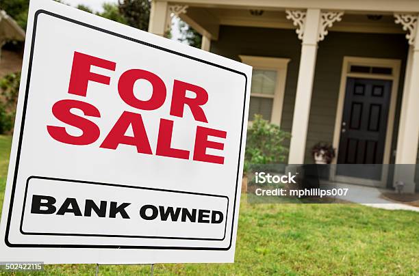 Home Foreclosure Stock Photo - Download Image Now - Bank - Financial Building, Banking, House