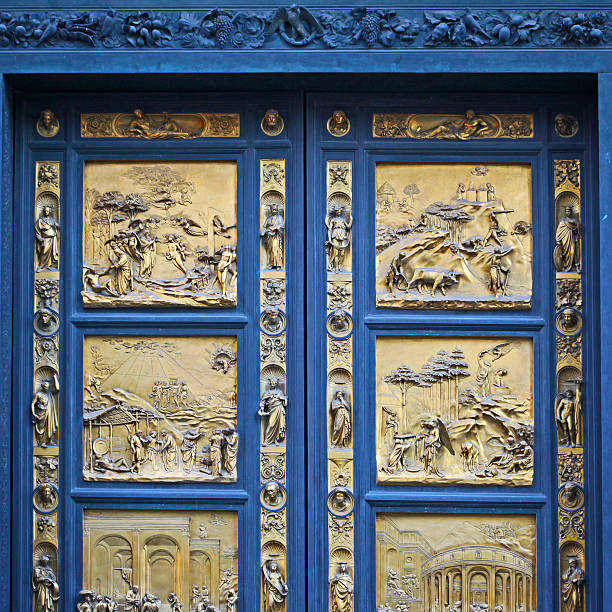 istock Ghiberti Paradise Baptistery Bronze Door 502424096