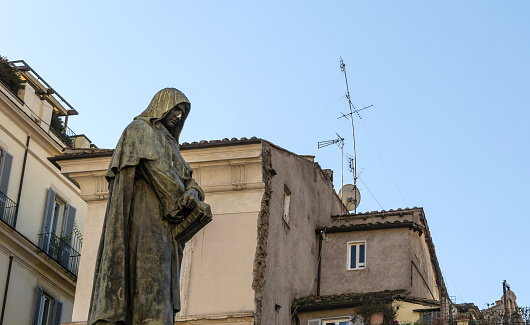 The heretic Giordano Bruno