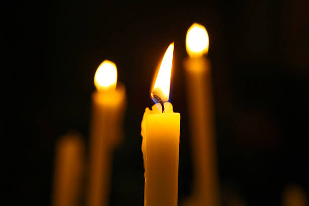 istock Close up view of the candles 502426328