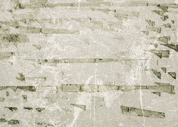 istock Stain scoth tape on the cement wall 502426894