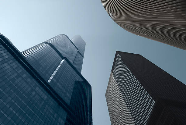 istock Modern architecture. Chicago skyscrapers. 502428240