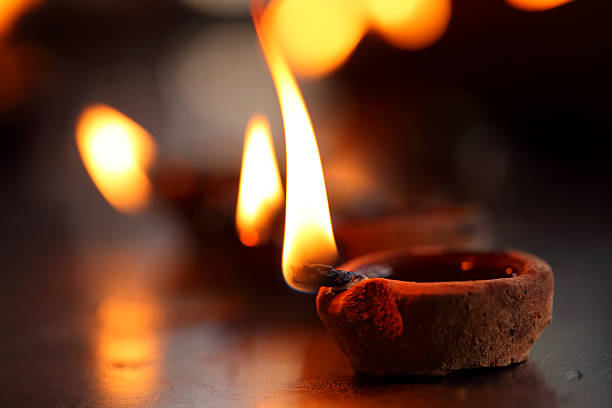 istock Coconut oil lamps 502444792