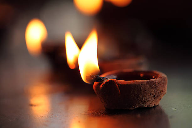 istock Coconut oil lamps 502444908
