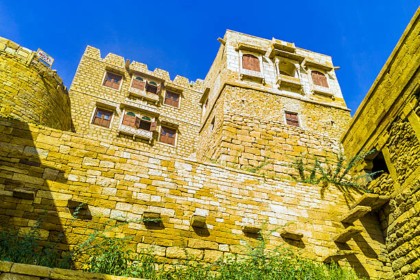 Jaisalmer fort in Rajasthan, India Jaisalmer fort in Rajasthan, India jaisalmer stock pictures, royalty-free photos & images