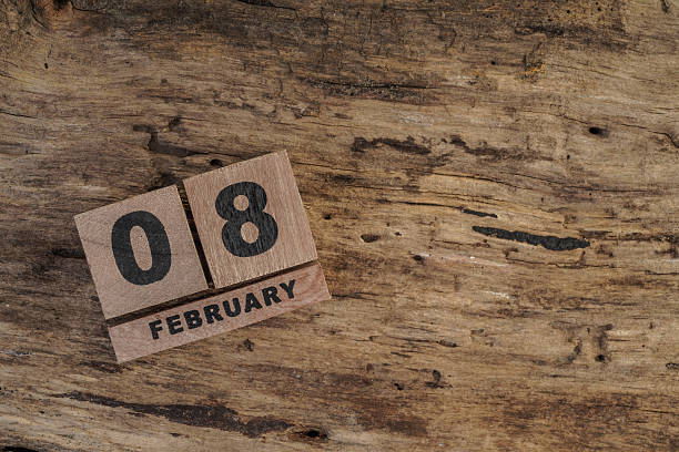 istock cube calendar for february on wood 502445186
