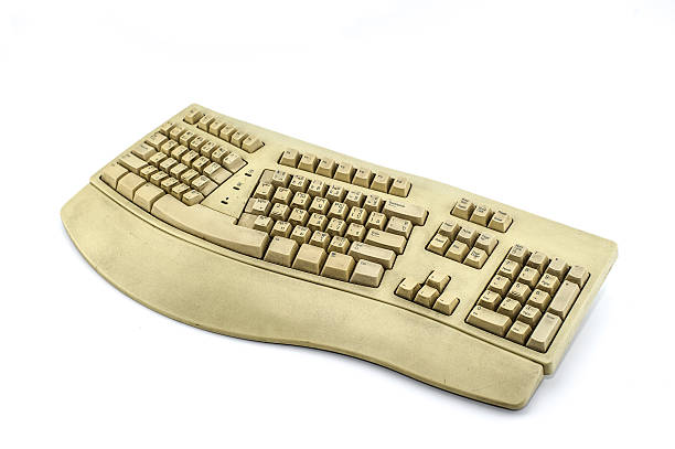 istock Thai and English computer keyboard on a white background 502445272
