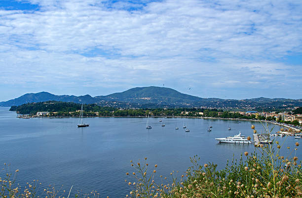 istock yachts in the pier in the bay 502447192