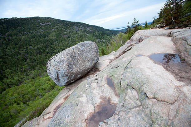 istock Bubble Rock at Acadia National Park, Maine 502447375