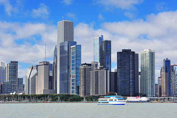 istock Chicago city urban skyline 502447809