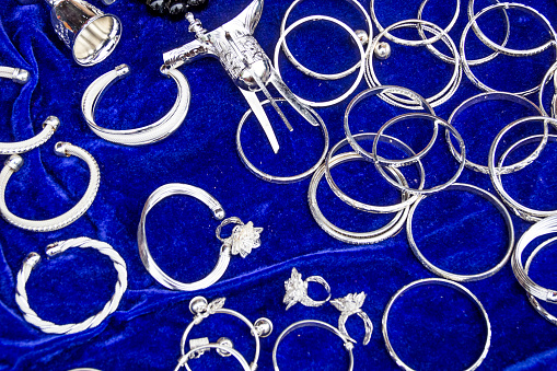 China Yunnan ethnic silver jewelry
