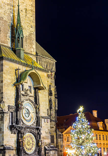 istock The Old Town Square with Astronomical Clock at winter night 502454026