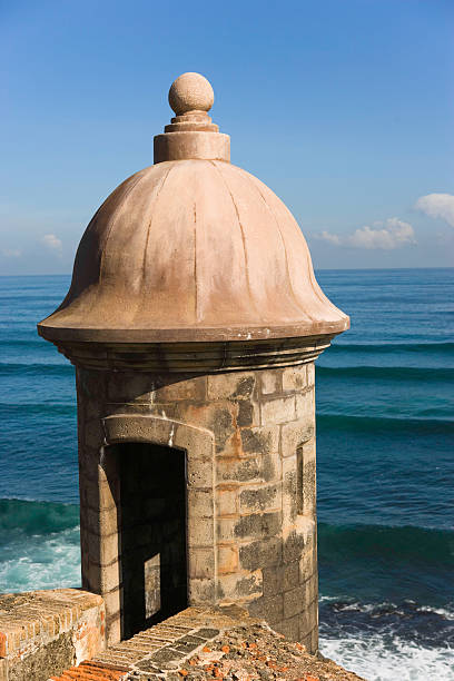 puerto rico - horizon over water old san juan san juan puerto rico puerto rico stock-fotos und bilder