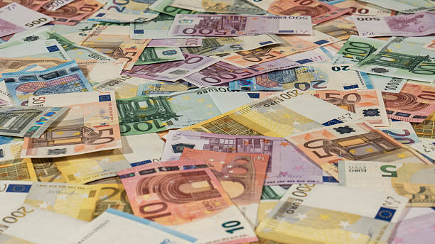 istock European Bills, side view, focus on middle ground 502456648
