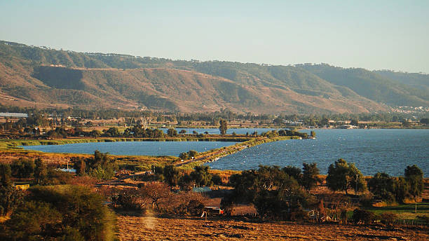istock Zapotlan's lake view from the hill 502459022